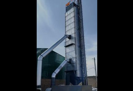 200噸連續(xù)式烘干塔